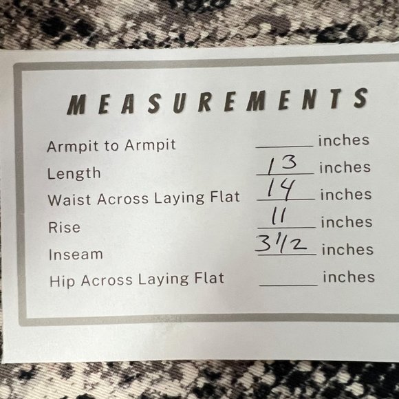 Kut from the Kloth Gidget Womens High Rise Shorts Raw Hem Brown Snake size 0 - Picture 13 of 13